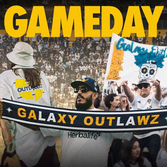 It’s MF Game Day , let’s bring the noise tonight fam. @lagalaxy let’s get 3 pts 👊🏽. Vamos 🔵⚪️🟡✨