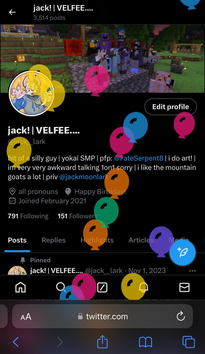 jack! :3 comms open! tweet media