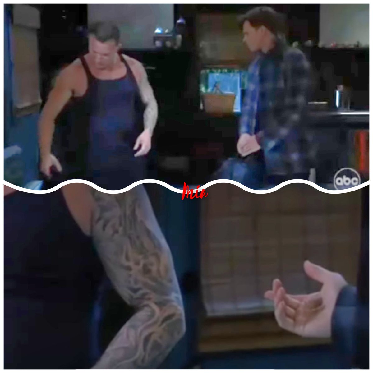 Jasamendagme's tweet photo. Michael to Jason: What happened to you?
#GH24
#WelcomeBackJason
#MichaelJason https://t.co/FTtCaUl7Kw