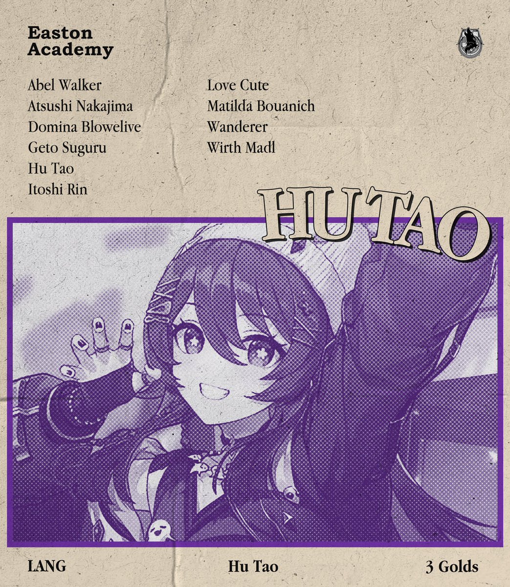 Sleepless days and nights has gone by, sweat and tears were shed, and we will never forget the coins—𝑎ℎ𝑒𝑚—friends we made along the way. I, HU TAO, from House LANG, has finally graduated from Easton Magic Academy.