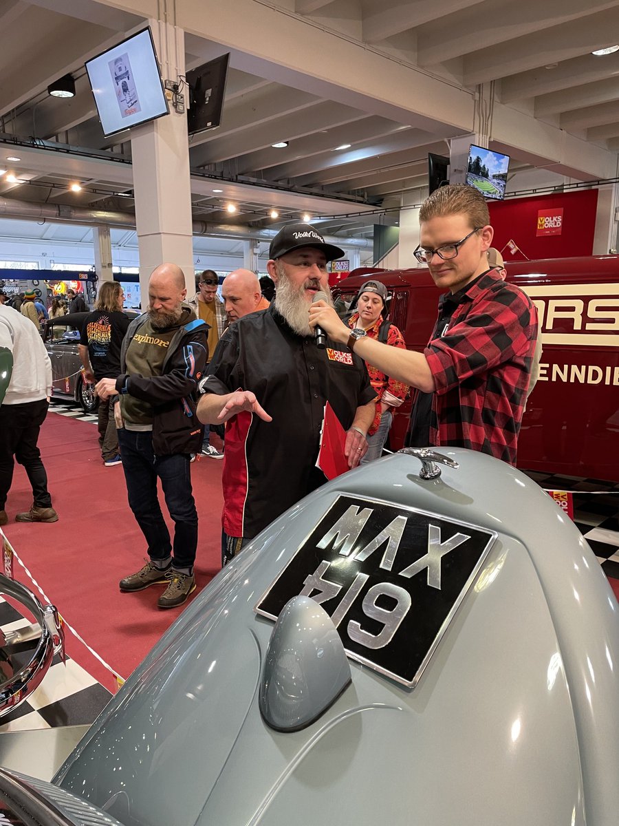 "Why did they put the engine there?" <a href="/Miller_Corner/">Joe Miller</a> asks the Editor of <a href="/VolksWorld/">VolksWorld Magazine</a> Paul Knight as they talk about some of the fabulous builds on display at this year's VolksWorld Show at Sandown Park. More to come tomorrow.