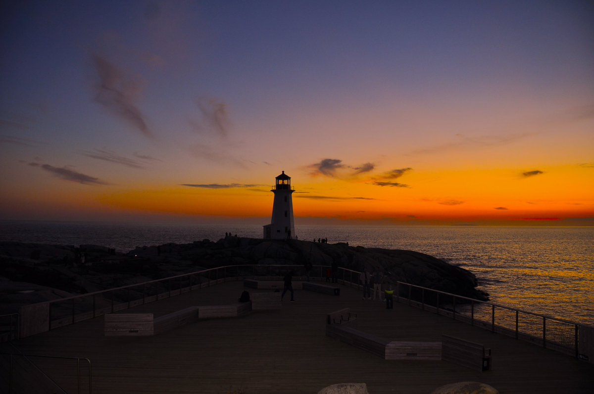 QP Photo of a Lighthouse #peggyscove #novascotia