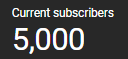 BIG 5k! thanks to everyone for supporting by liking, commenting and watching the videos, you're all legends <3
