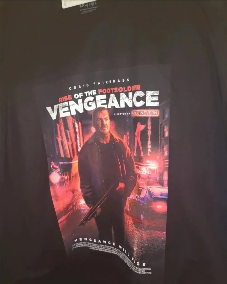 Unique #RotfVengeance t-shirt, size medium PLUS mugshot film prop 

ebay.co.uk/itm/2667129458…

#ROTF