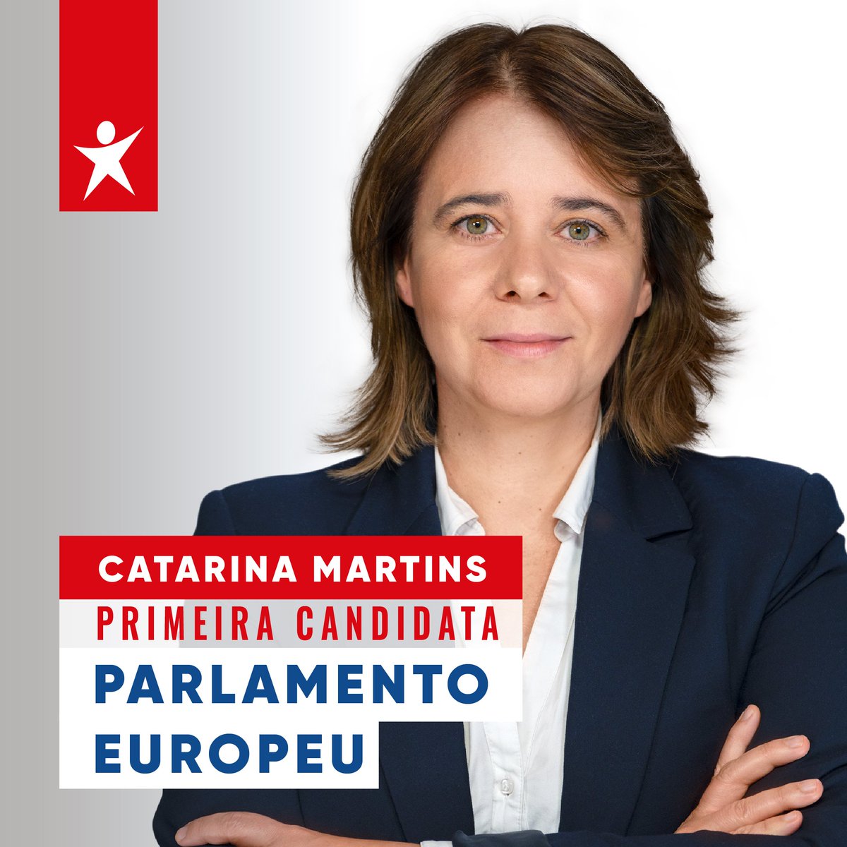 Catarina Martins será a cabeça-de-lista do Bloco de Esquerda às próximas eleições europeias. 

Num momento desafiante da vida do país e da Europa, <a href="/catarina_mart/">Catarina Martins</a> é a garantia de uma esquerda capaz de se bater por uma Europa da solidariedade, dos direitos sociais e da igualdade.