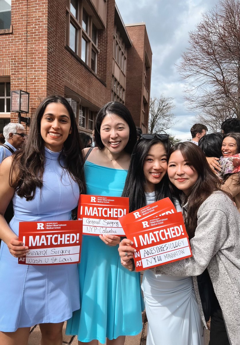 Our 2024 graduates matched!👩‍⚕️Proud of the work they’ve done and looking forward to the paths they’ll make as they go forward @KaylaNLaraia @WashUSurgRes @WashUSurgery @yangnayoungk @ColumbiaSurgRes @ColumbiaSurgery @Jinny__Yoo NYU Anesthesiology