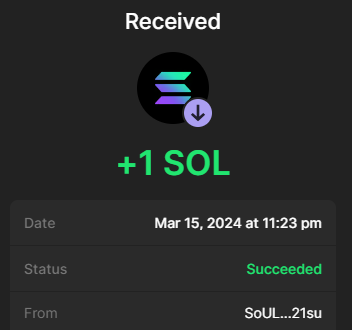 Polov.SOL (@poldefi) on Twitter photo Monthly payment from <a href="/A2ZDAO/">ATOZ - building trust</a> , thank you team, keep building trust #PassiveIncome #Solana Monthly payment from <a href="/A2ZDAO/">ATOZ - building trust</a> , thank you team, keep building trust #PassiveIncome #Solana