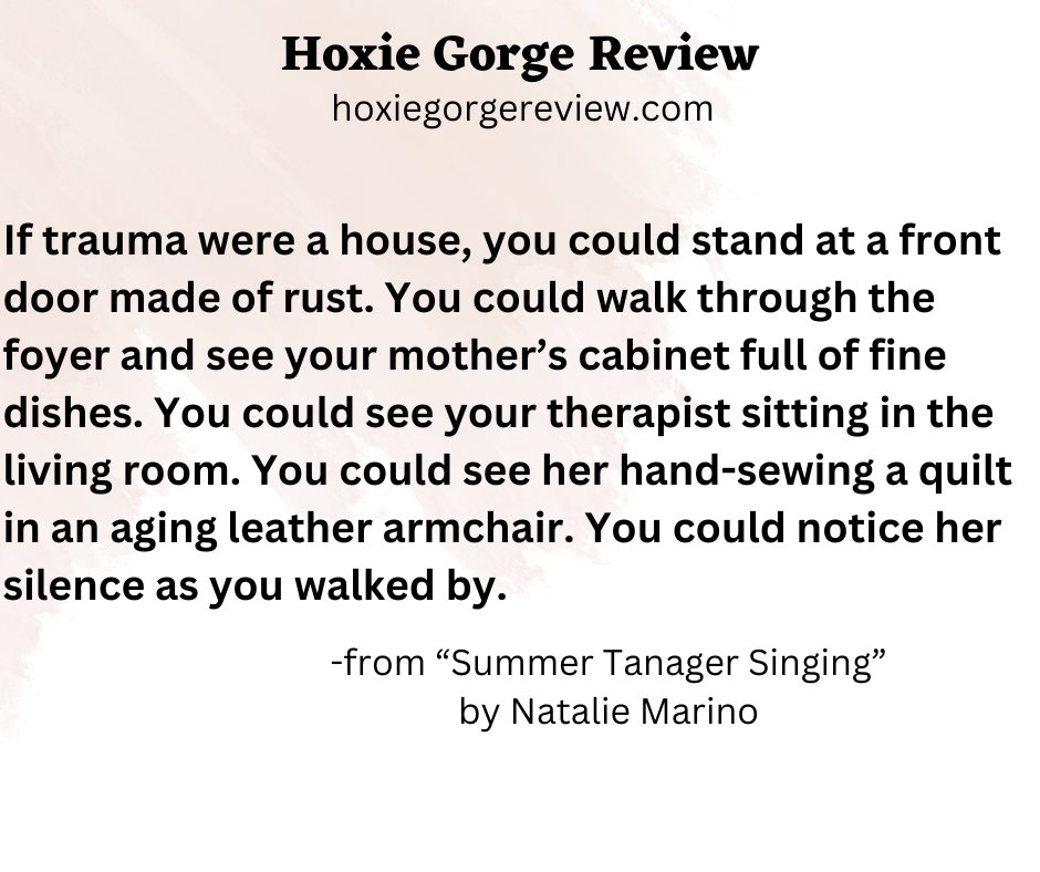 HoxGorgeReview's tweet photo. Read the whole essay from Natalie Marino in Issue VIII on our website! #litmag #litjournal #publishing #essays #nonfiction #amwriting #amreading https://t.co/8S3v0oRBWz