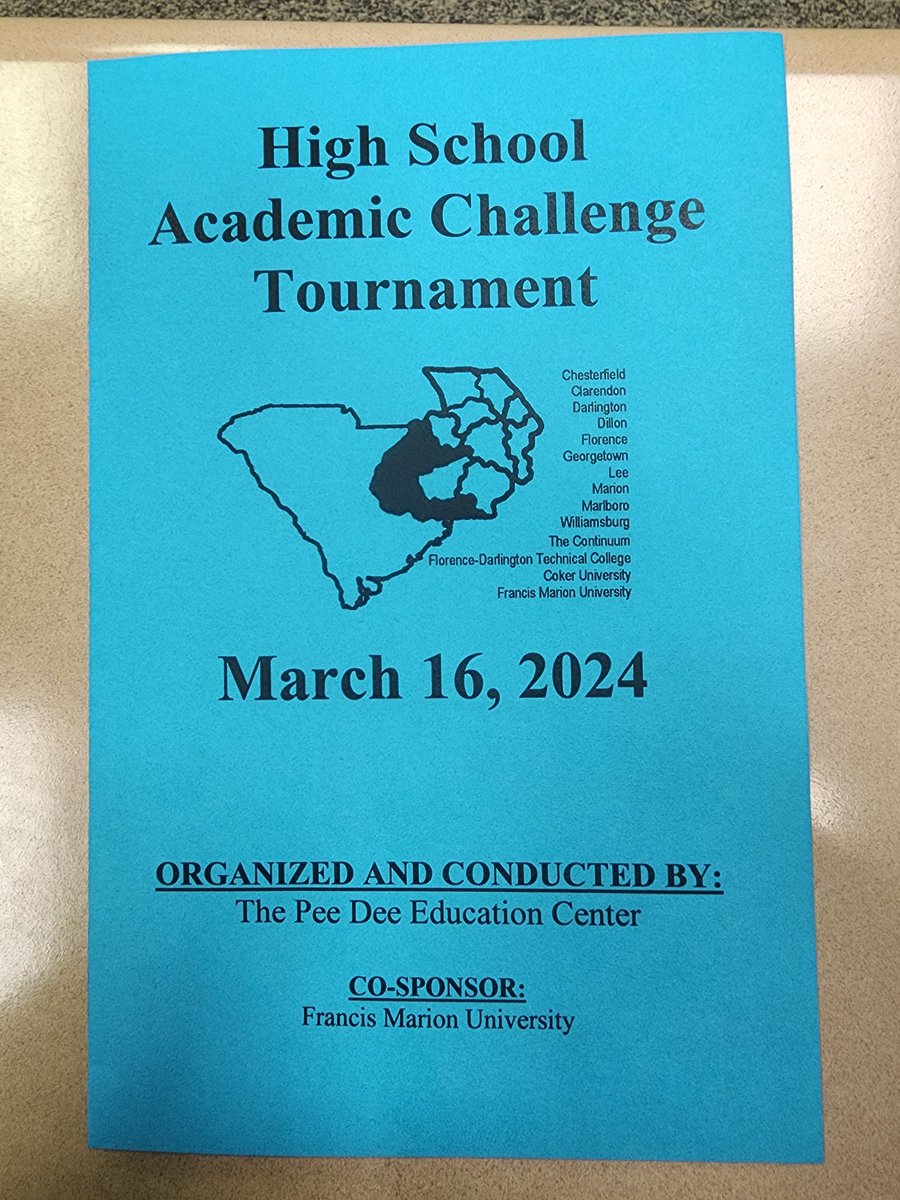 WayneMcRae2's tweet image. I had a great time supporting two great high school teams. Marlboro County High school and Dillon High school competed in the Pee Dee Region Academic Challenge match. #KeepProgressing,#Education,#GoBulldogs,#GoWildcats,#EducationMatters,#PSTA,