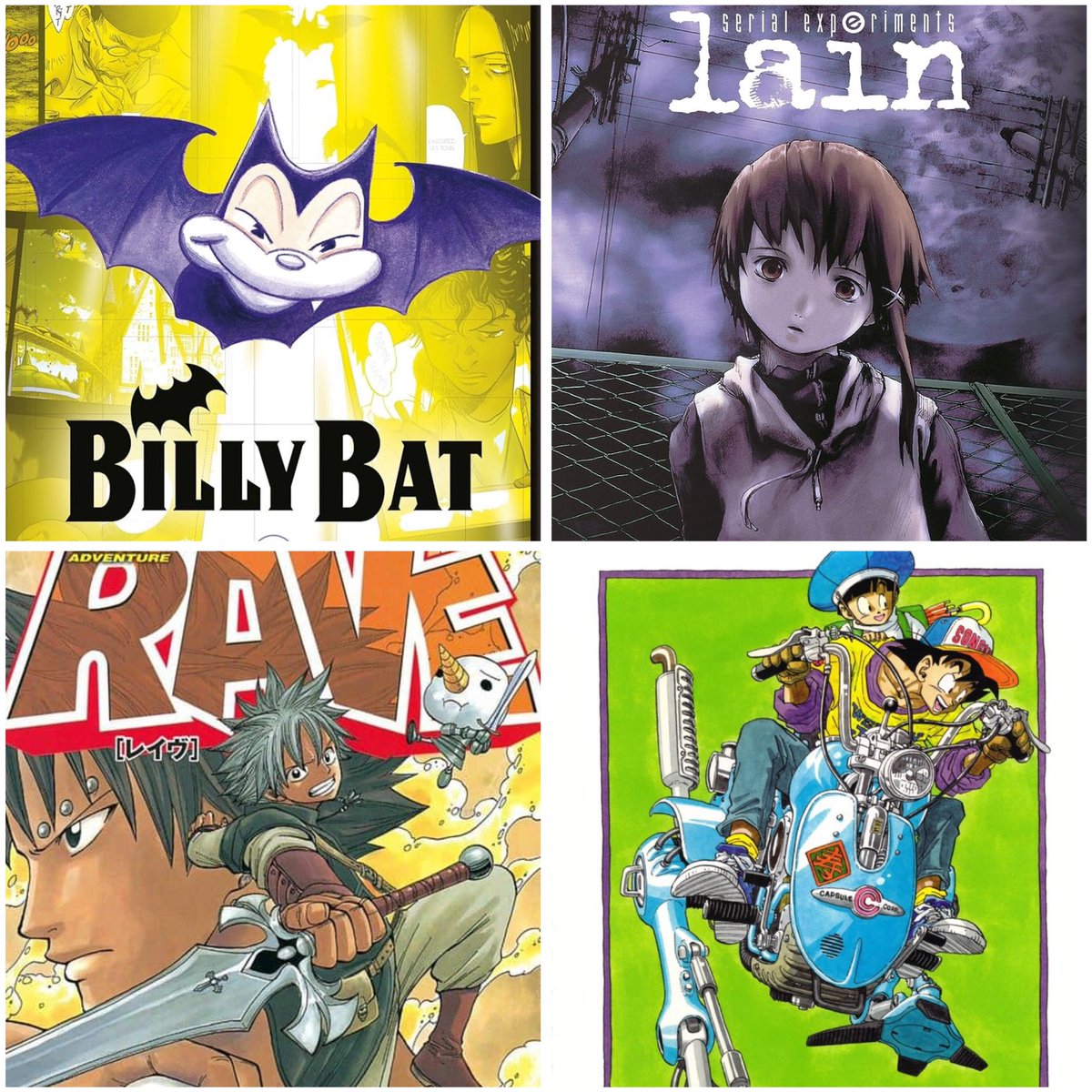 What do my favorite animanga say about me?