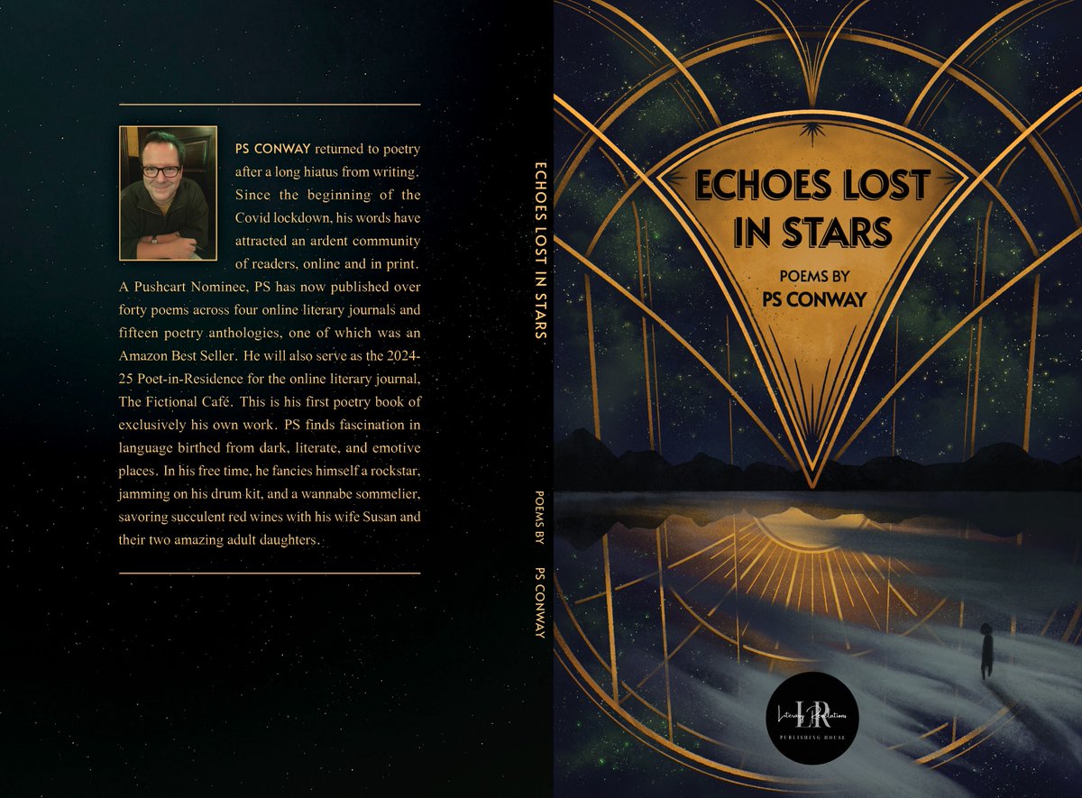 - my dearest friends, you know me as a gentle soul never looking to start a #riot so i would ask for you to proceed in an orderly mode to Amazon tomorrow when Echoes Lost in Stars becomes available for sale 😉 ☘️Sunday, March 17☘️ - @LR_Publisher @shortprose1 #vss365 #poetry