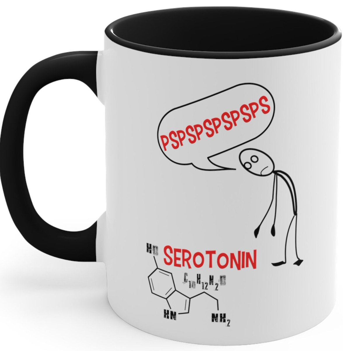 On Etsy as a t-shirt, hoodie or mug [ tinyurl.com/5eryfx3z ]
#serotonin #funny #funnymug #funnymugs #depression #anxiety