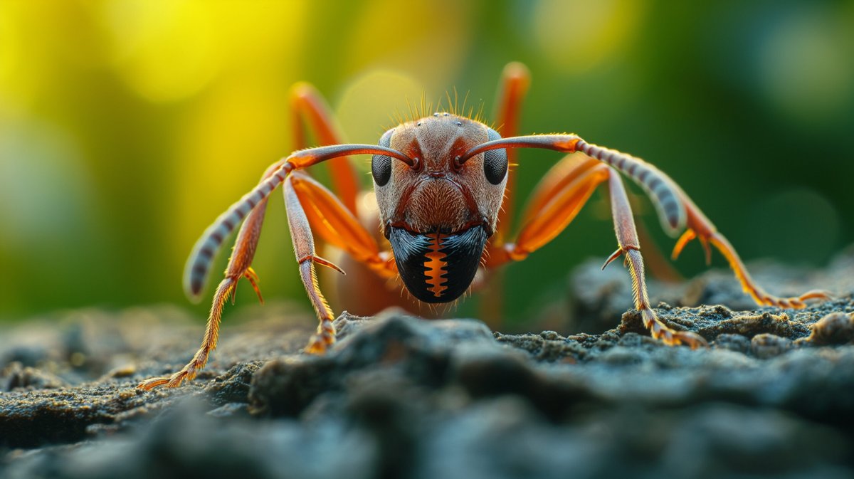 #Antennae #arthropod #Biodiversity #Closeup #Detail #Ecosystem #entomology #environmental #Insect #InsectEyes #macrophotography #naturalworld #Nature #Outdoors #Predator #Texture #vibrantcolor #Wasp #Wildlife

aifusionart.com/majestic-micro…