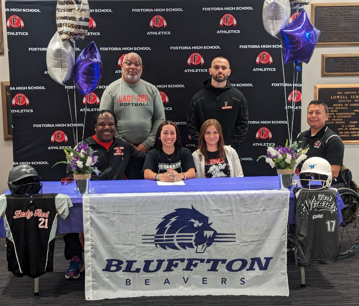 RedmenRundown's tweet photo. Congratulations to FHS Senior Marisol Bernal on signing to continue her education and softball career at Bluffton University! We're proud of you and wish you good luck this season and next year! 🥎🥎⭐ https://t.co/NEcf6M7f7p