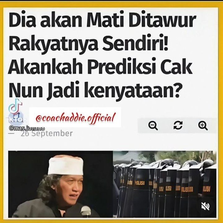 Ini HARAPAN ORANG2 WARAS

Kencengin Aja Doanya Agar ALLAAH SWT Izinkan dan Kabulkan Harapan Orang2 Waras 

Bi Idznillaah ...

#MenawurPemimpinZholim
#MenawurPemimpinZholim