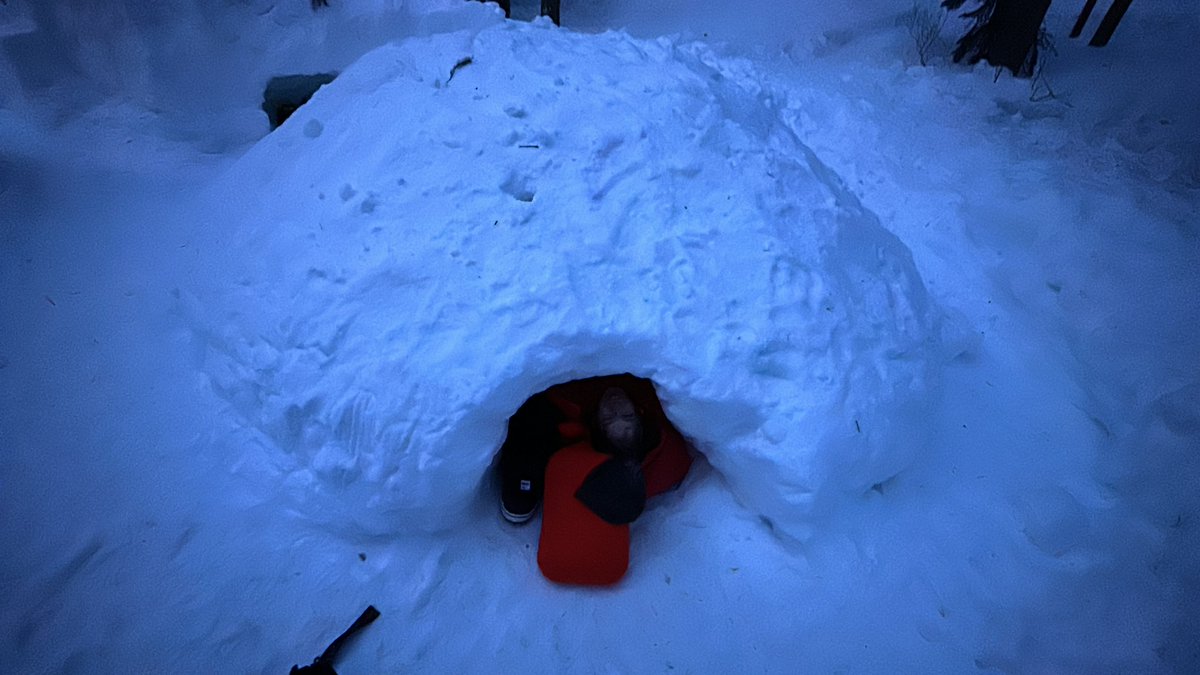 Extremely proud of this amazing group of students. Three days of SnowCaving in the Columbia Icefields! They showed inspiring hard work, dedication and skill. It has been a pleasure adventuring with this group of students for the past three years 🌲❄️🏔️