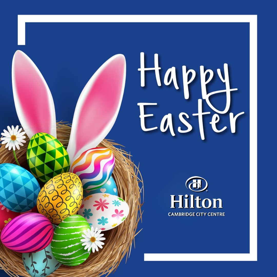 🌟 Happy Easter from the Hilton Cambridge City Centre Team! 🐰🐣 Wishing you all a fantastic day filled with fun, laughter, and lots of chocolate eggs! Enjoy this special time with your loved ones. Have a hoppy Easter! 🌷🥚 #Easter #Cambridge #WeareHilton #Hilton #hotel