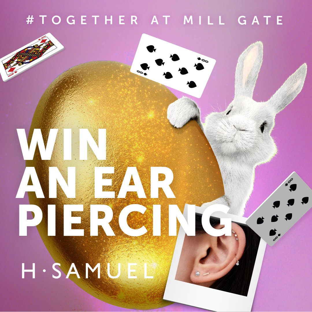 🌟 Day 4 of our giveaway and @hsamueljeweller is offering a free ear piercing package! 💎 Prize includes earrings up to £34.99, care solution and 20% off your next earrings. To enter, head to our Facebook page and comment on the competition post. Competition closes at 9pm today.