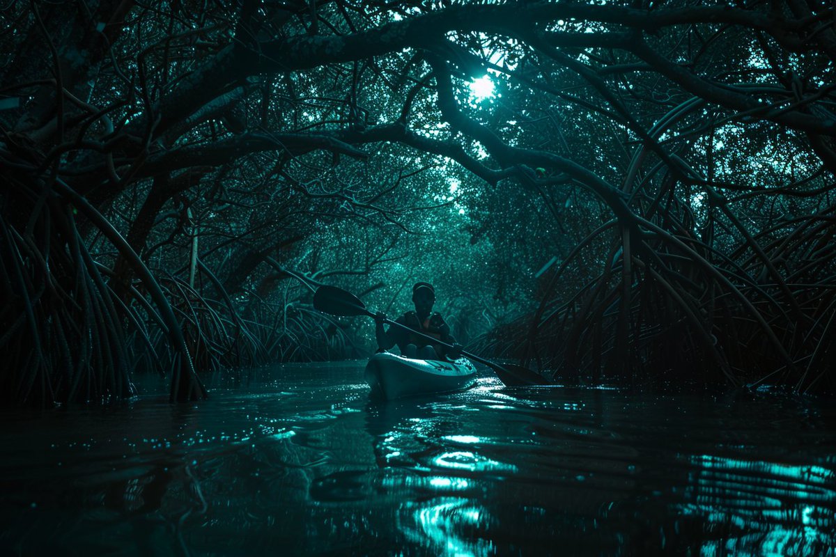 🎨MYSTIC MANGROVES🎨

Base prompt :

The [SUBJECT] in 'Mystic Mangroves', weaving through the [COLOR1] tangled, eerie, and [COLOR2] captivating mangroves, with twisted roots and exotic, wildlife-rich mudflats.

Check ALTs