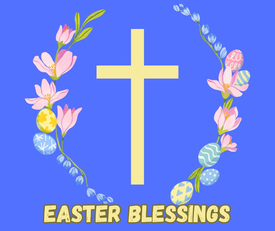 May your Easter will be bright with the hope and joy, from all of us at South Area.