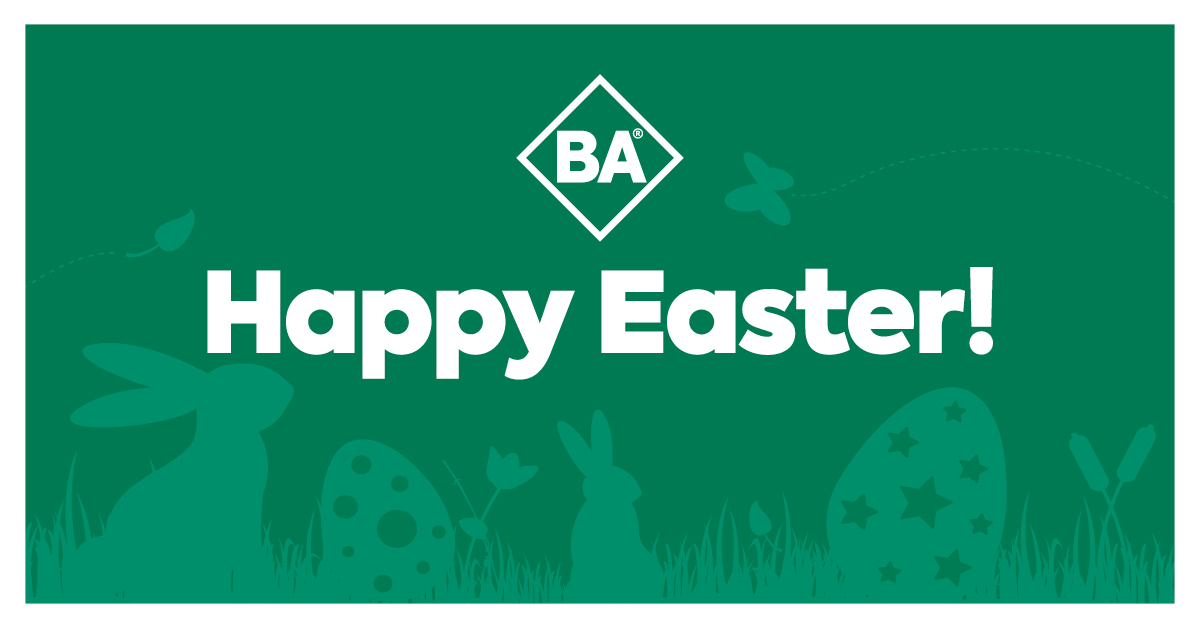 Happy Easter from everyone at BA 🐰