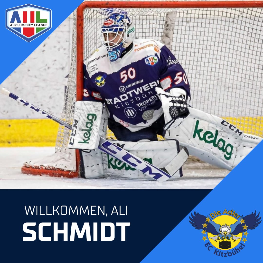 Wir haben ihn wieder ❗

Ali Schmidt hext künftig wieder in der Gamsstadt. 🫢

Zu den Details 📰 dieadler.at/de/osterhase-l…

#WirsinddieAdler #Kitzbühel #AlpsHockeyLeague #NewSign