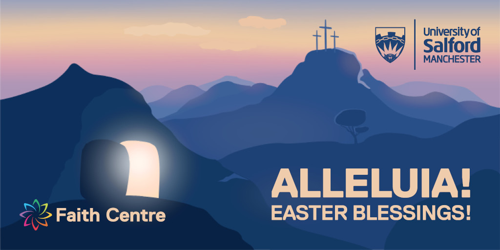 Easter Sunday is a day of great joy for our Christian students and staff. Today, Christians celebrate the resurrection of Jesus. We wish all those celebrating today a very Happy Easter. Learn more about Faith support at uni: ow.ly/Gxo050IHy3r