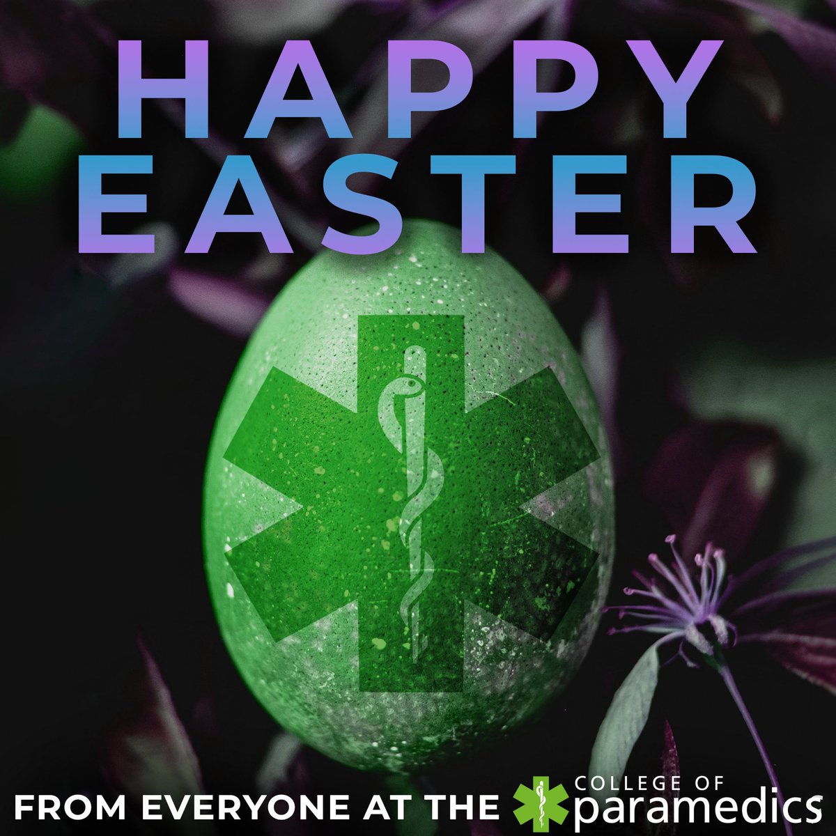 🐰🚑 Hoppy Easter from all of us at the College of Paramedics! 🌷 Let's take a moment to recognise the incredible dedication of paramedics everywhere, who work tirelessly to keep our communities safe and healthy. You're good eggs! Thank you for all you do! #HappyEaster