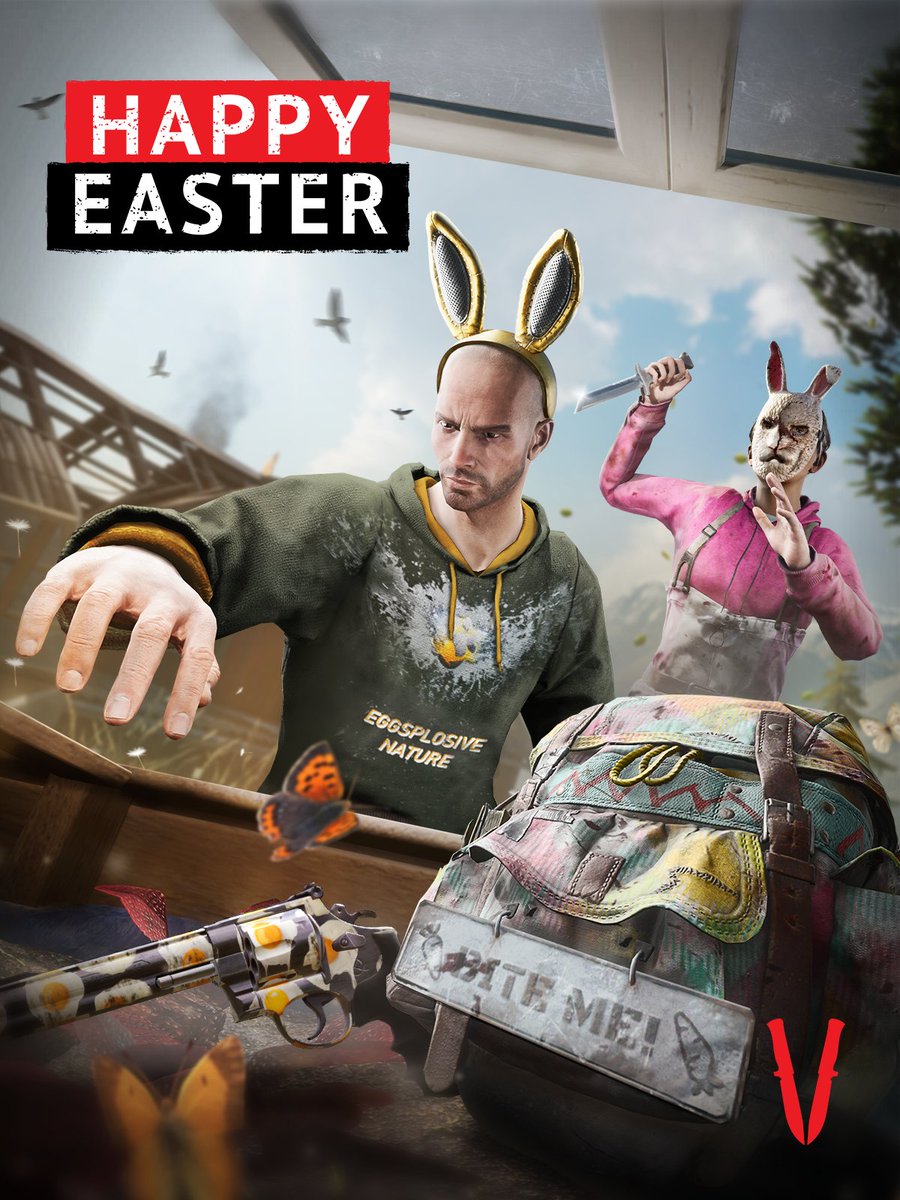 🐰 Happy Easter, Outlanders! 🐣 We hope the Easter bunny brings you egg-citing Encounters and plenty of loot 💥🔫 Keep the celebrations going with up to 40% off our Easter Cosmetics 🍫 Hop over to the in-game store before April 8th to check them out 🍅