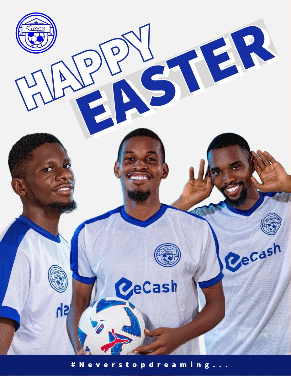 Happy Easter to everyone celebrating 🍾. 

#vtoonsfootballclub 
#Neverstopdreaming