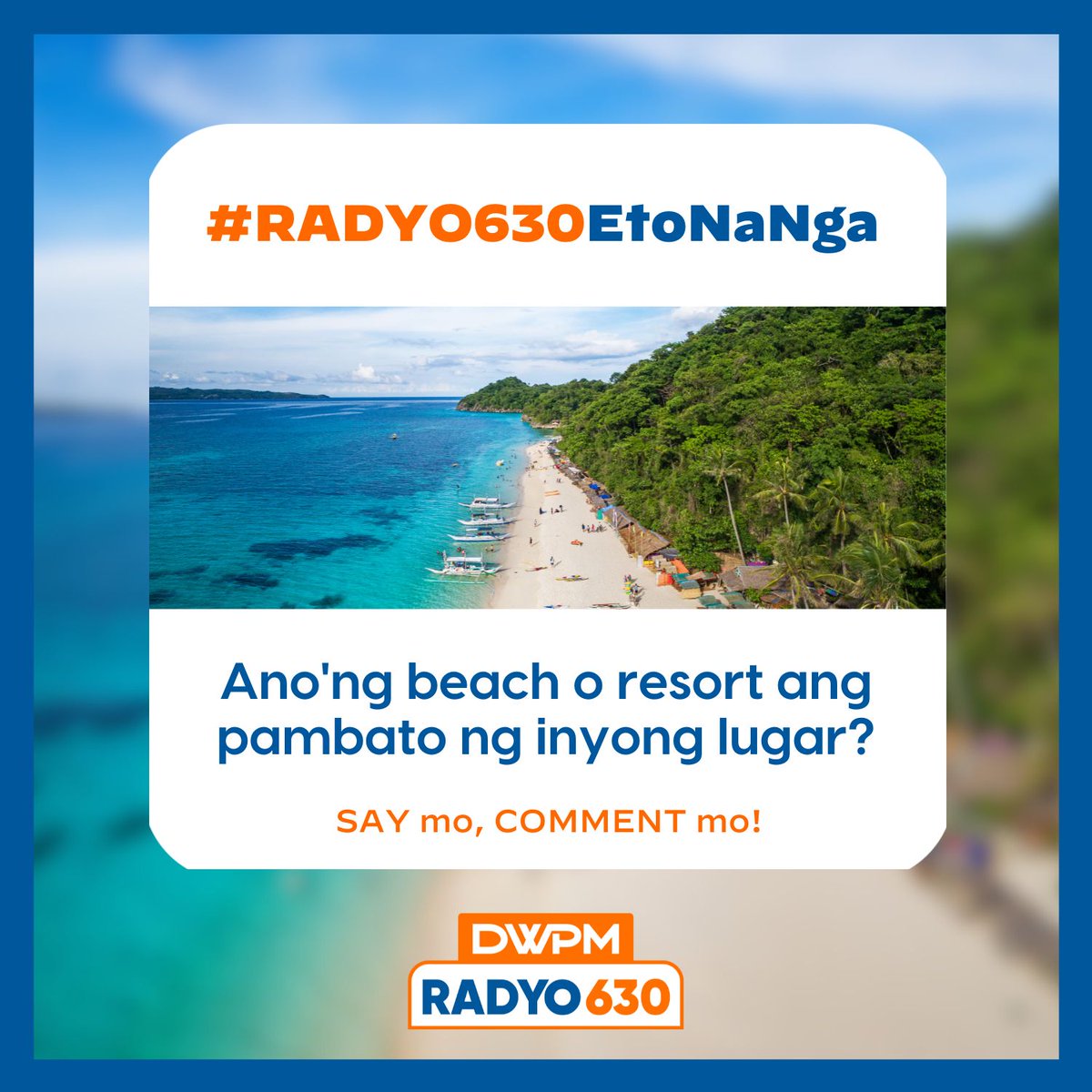 Ngayong Easter Sunday, marami tayong mga ka-serbisyo ang nagpupunta sa mga beach at resort. Kaya naman COMMENT niyo na ang best tourist spot sa inyong lugar! 👇