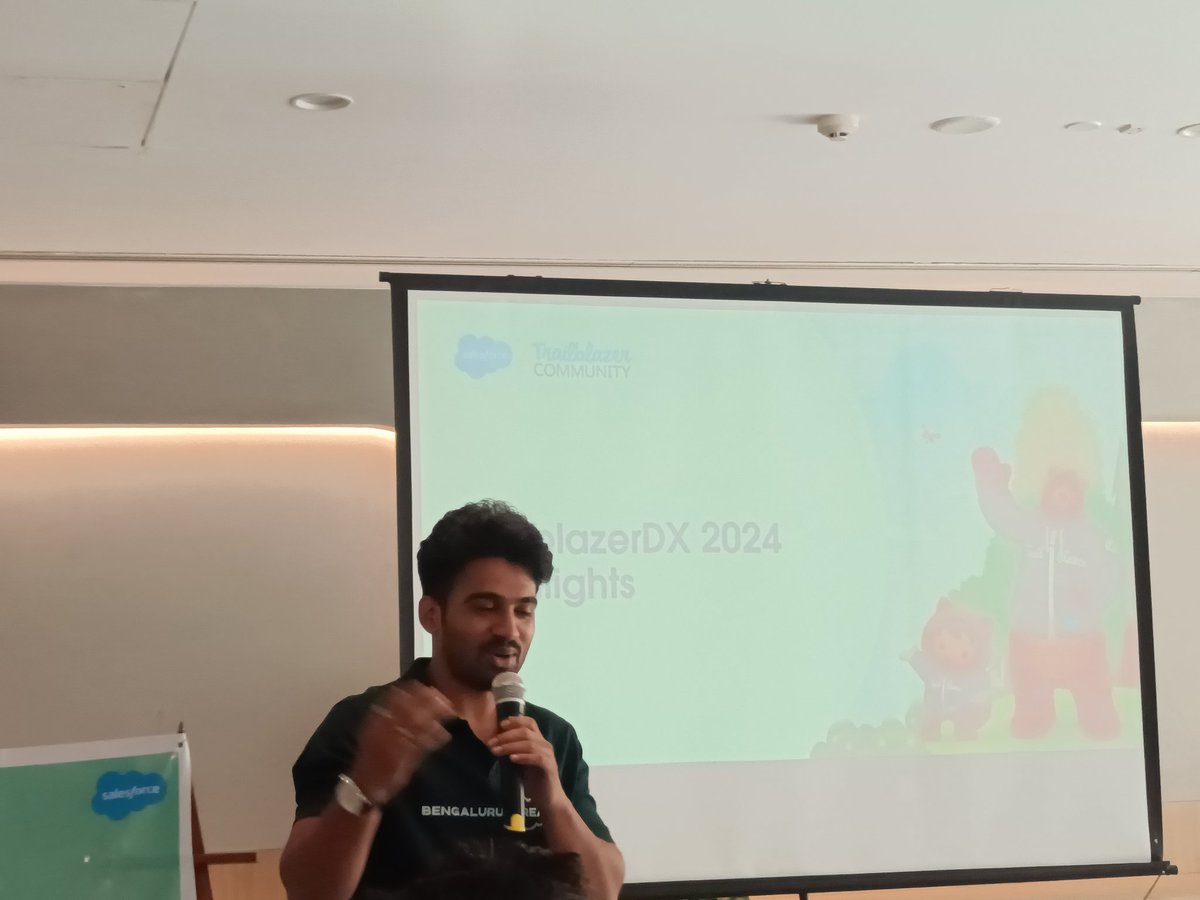 Nishith_Savla's tweet image. Attending the Bengaluru Dreaming Roadshow organized by @SFDC_Mumbai and @BnglrDreamin.
Good to know about the updates and announcements of Salesforce from @AkshayVasu_sfdc. Feels good exploring a new domain.
#sfdc #bengalurudreamin