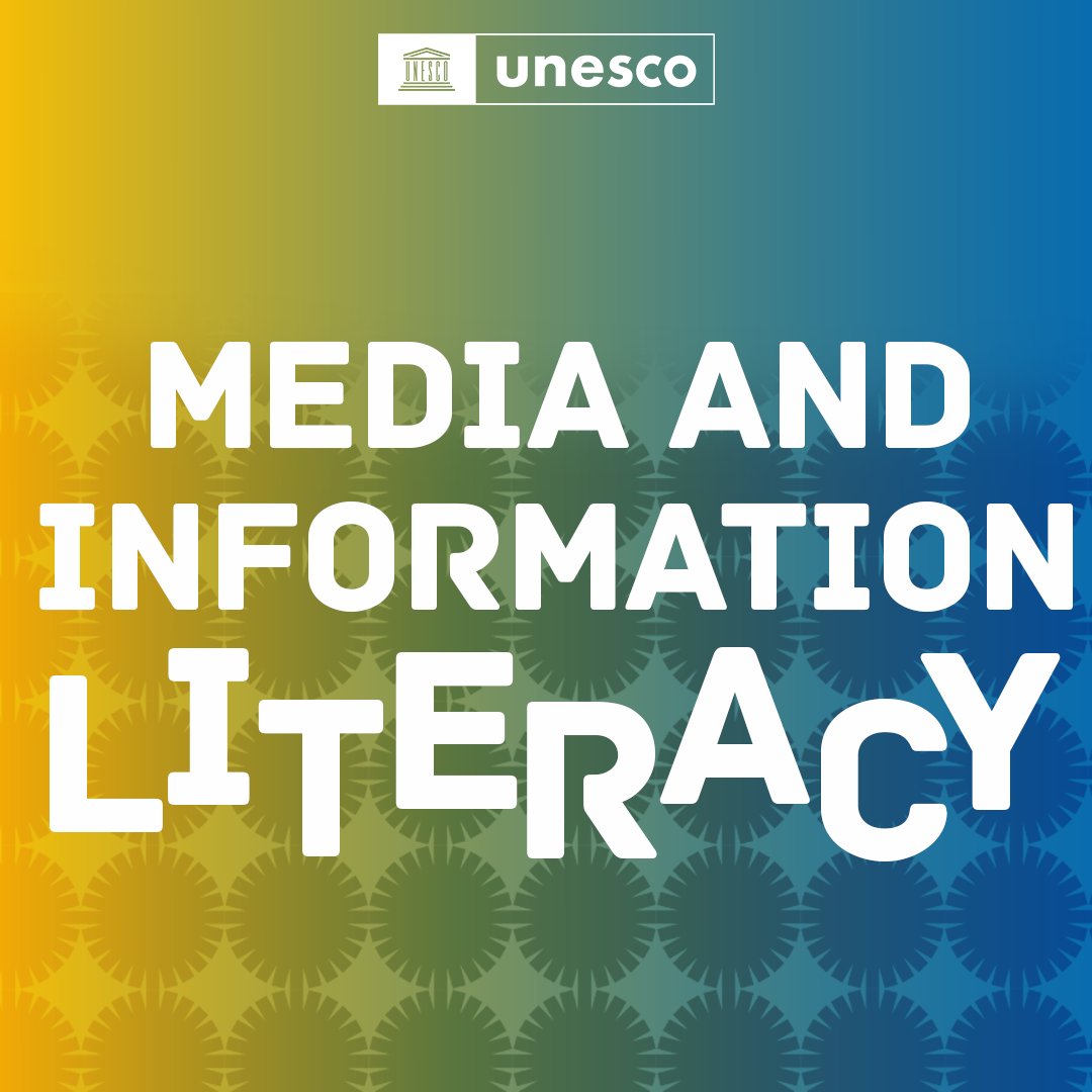 🎧 New @UNESCO #podcast “Think Critically, Click Wisely” Learn practical tips & solutions to identify mis- & disinformation, combat hate speech, use #AI tools ethically & protect online privacy through #Media and #Information Literacy skills. 👉 unesco.org/en/podcasts/me…