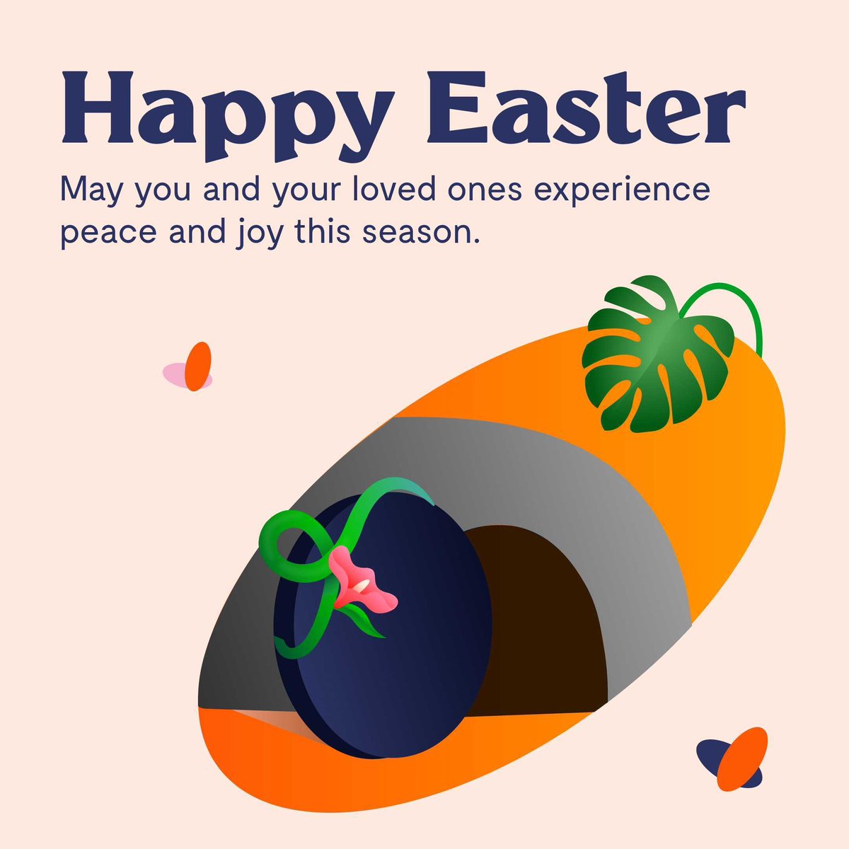 We wish you a Happy Easter celebration filled with joy and hope this season ❤️ With love, from all of us at Flutterwave 🦋
