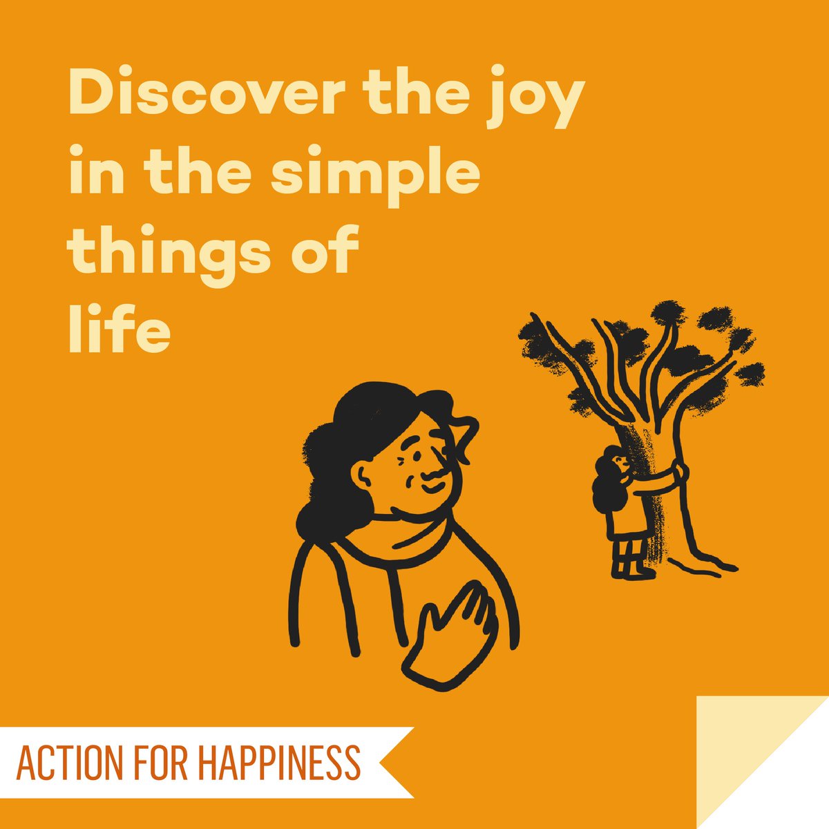 Mindful March - Day 31: Discover the joy in the simple things of life actionforhappiness.org/mindful-march #MindfulMarch