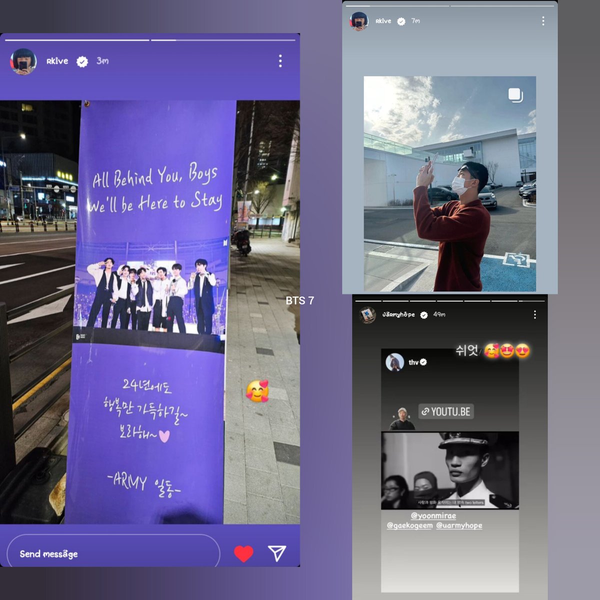 SweetyGogoi6's tweet photo. MY BABY Taetae AND JOONIE 🤧😍 CAME HOME 😭🫶 Kim Taehyung BTS BTS BTS forever JOONIE SAW THE POSTER BY ARMY CONGRATULATIONS J-HOPE WE ARE PROUD OF YOU HOSEOK https://t.co/qRRtoUdKHb