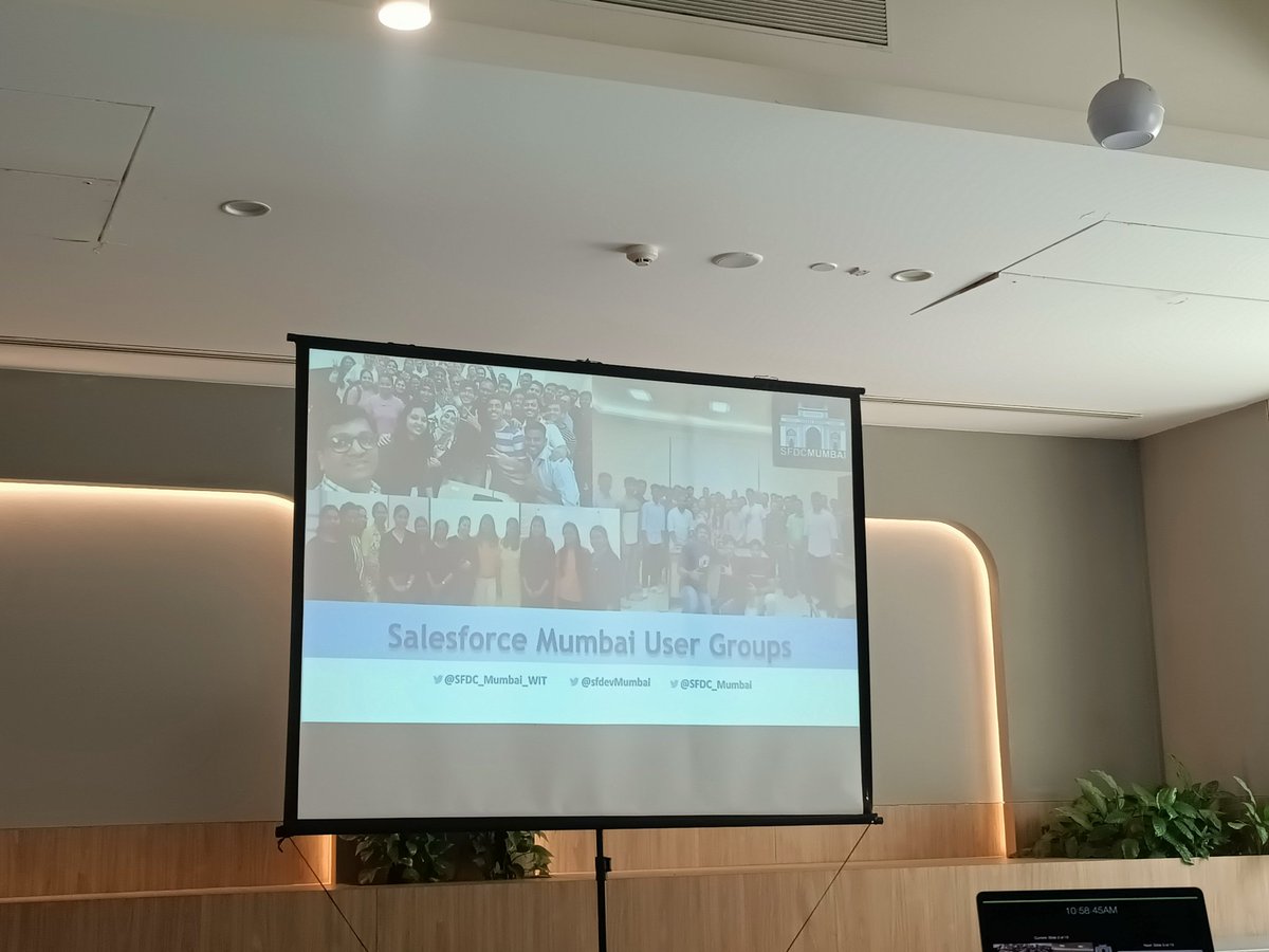 Nishith_Savla's tweet image. Attending the Bengaluru Dreaming Roadshow organized by @SFDC_Mumbai and @BnglrDreamin.
Good to know about the updates and announcements of Salesforce from @AkshayVasu_sfdc. Feels good exploring a new domain.
#sfdc #bengalurudreamin