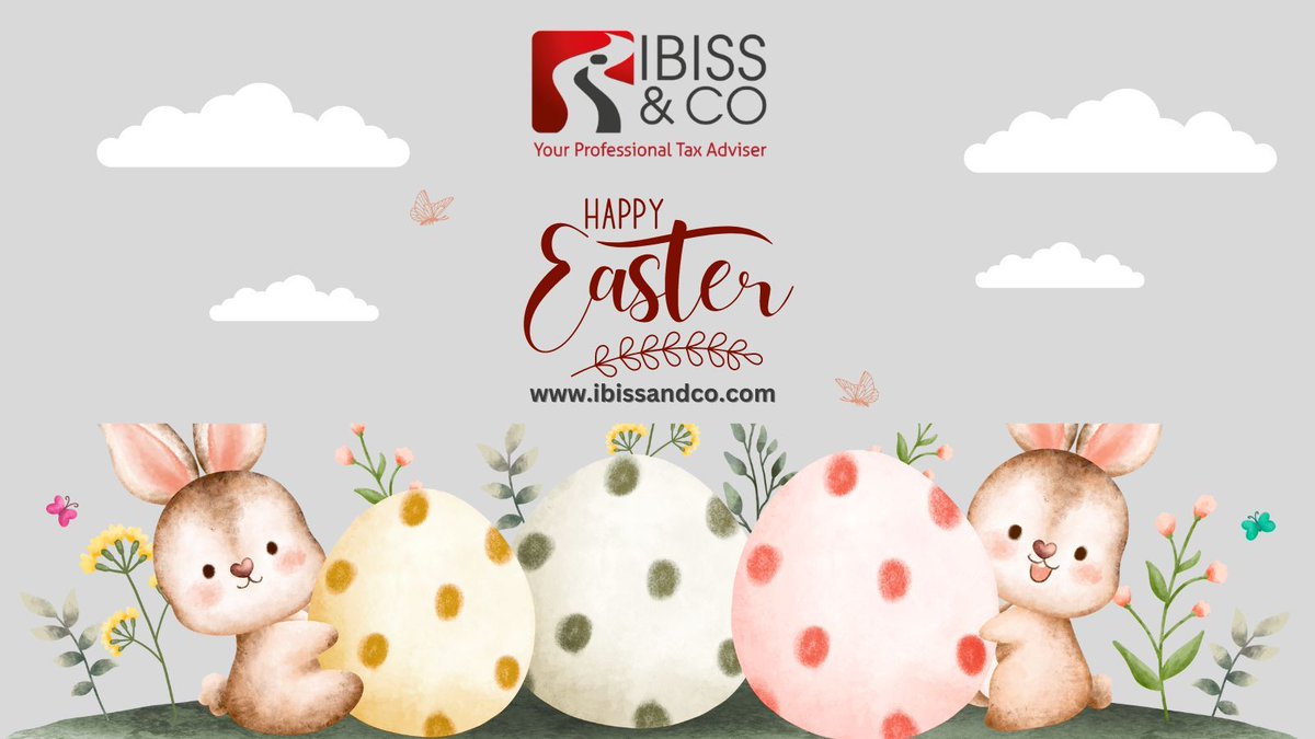 Wishing you a joyful Easter from Ibiss and Co!  

Reflect on blessings while we guide your financial journey with expertise. Let's make this season brighter together! Contact us for financial success. 

#HappyEaster #FinancialSuccess #Easter2024 #IbissAndCo