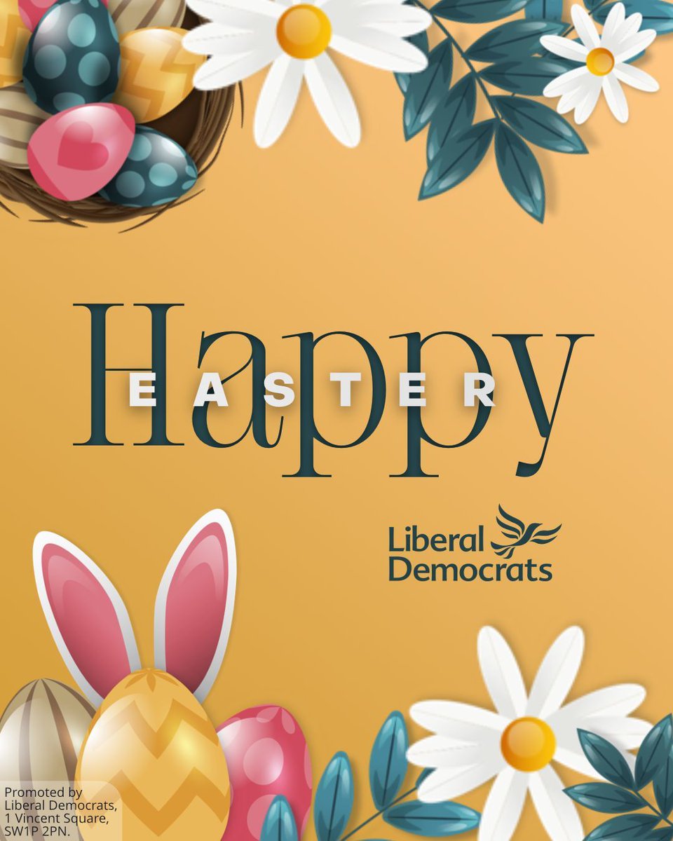 Wishing a very Happy Easter to everyone celebrating in the UK and beyond today.