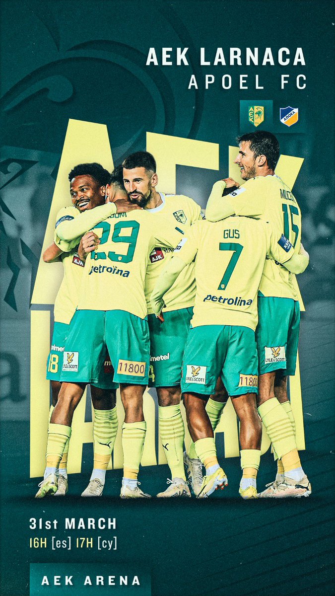 Big challenge ahead! We are all focused 🔰💪🏽

Let’s do this team <a href="/AEKLARNACA/">AEK Larnaca</a> 💚💛