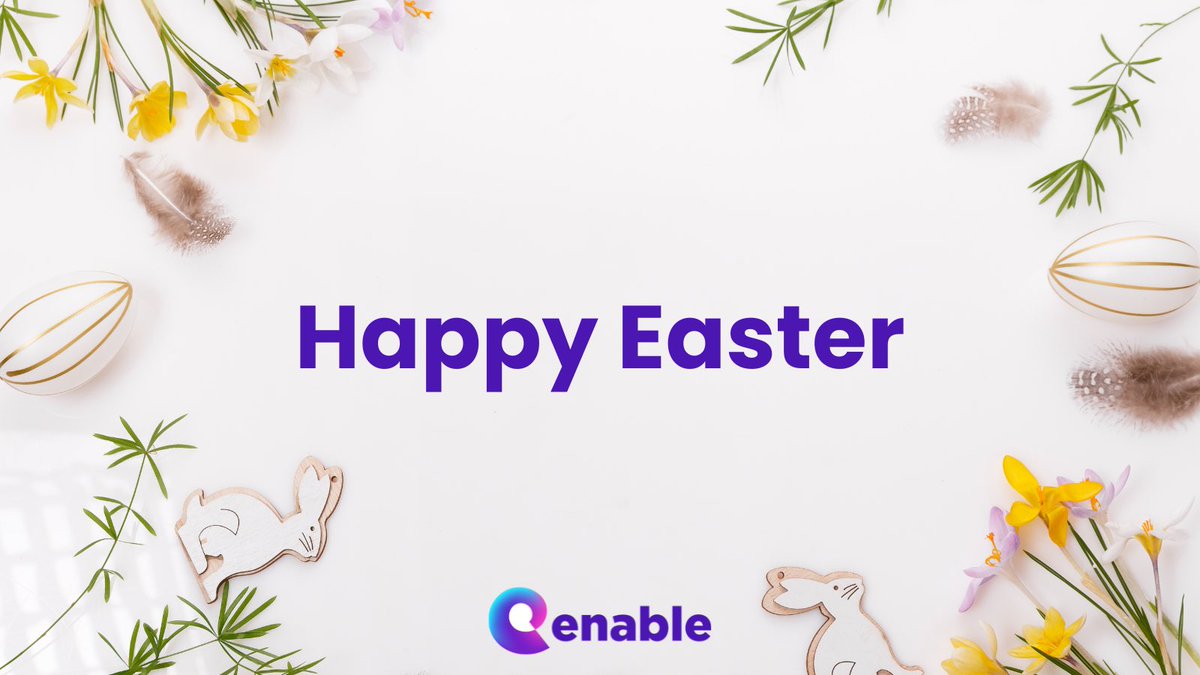 A peaceful #Easter Sunday to all @Enable_Tweets members, colleagues, supporters & everyone our #charity is here for. Special thanks again to the #PAs who are supporting the people we work for today & everyday. #PAModel #SelfDirectedSupport Wishing you all a very #HappyEaster.