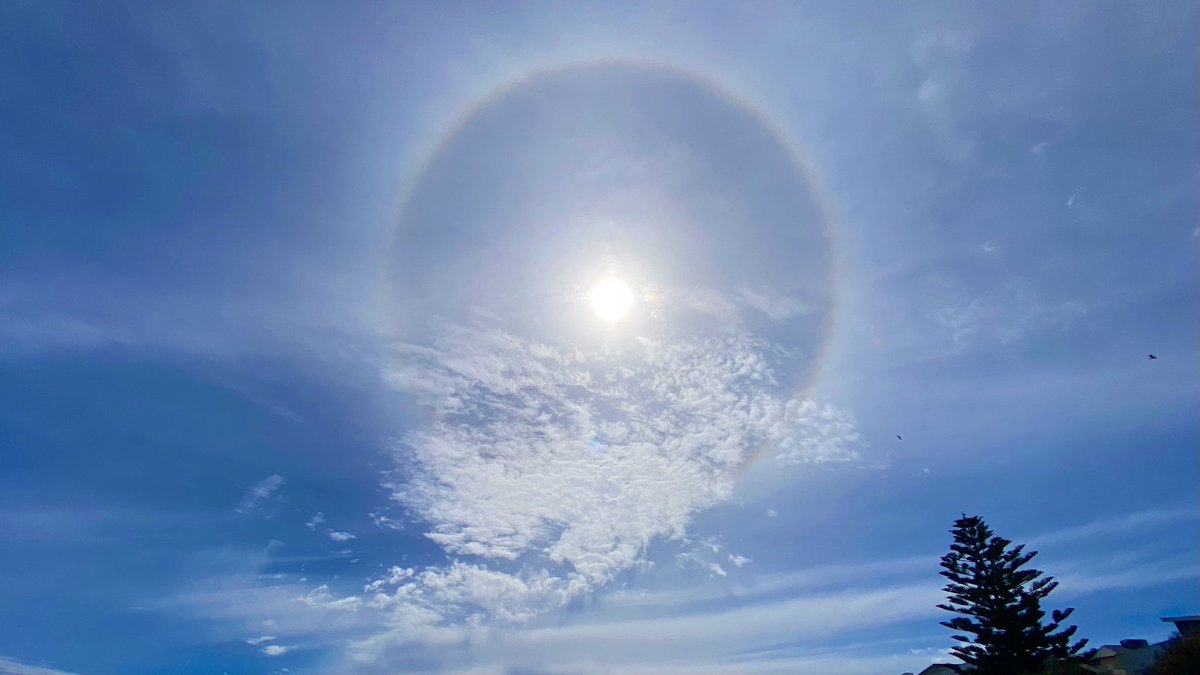 Sun Halo…
#WesternAustralia #perthweather