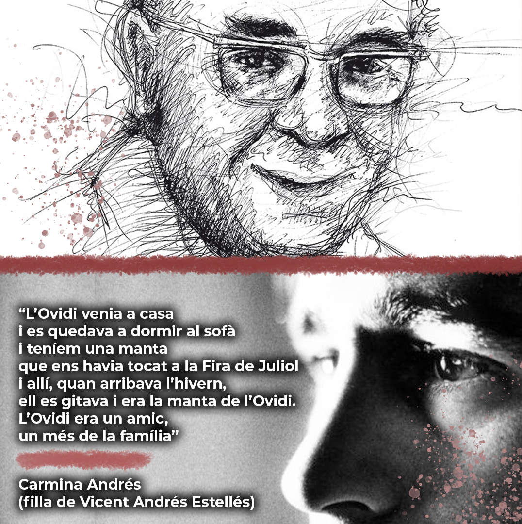 #Ovidi No hi havia a València dos amics com ells, feroçment s'estimaven. Darrers 24 dies per donar suport al finançament popular de la pel·lícula de la Jana Montllor. Més de 330 persones ja han fet la seva aportació! Feu-ho possible! Perquè vagi com volem! ovidinovamemoria.coop57.coop