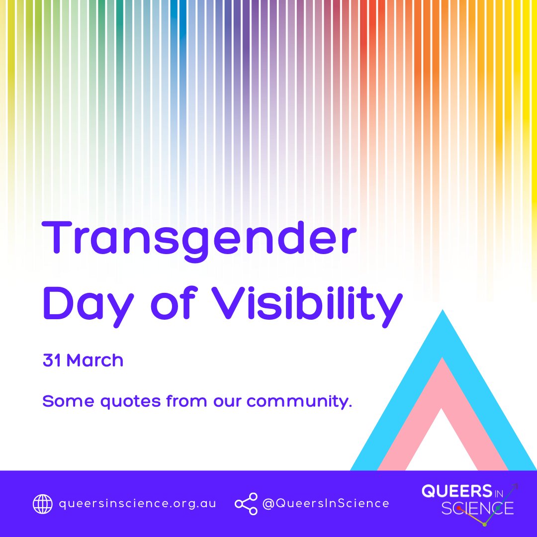 It's Trans Day of Visibility and we really wanted to amplify the voices from our communities that need a platform today. 🏳️‍⚧️ ⬇️ 🧵 1/3 #TDOV #TransDayofVisibility #TransgenderDayofVisibility