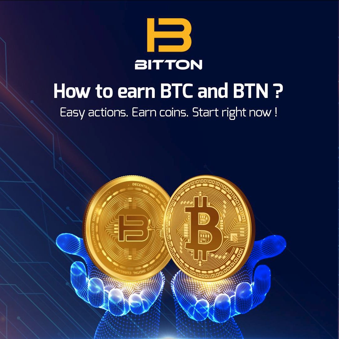 In PoA, the mining of coins is carried out solely through active actions by the community

Moving on to the practical steps:
1️⃣ Step 1: Launch the #BITTON application in Telegram
2️⃣ Step 2: Click faster and more!
3️⃣ Step 3: Receive $BTC

👉 t.me/bittonapp_bot?…
#TON #PoA $BTN