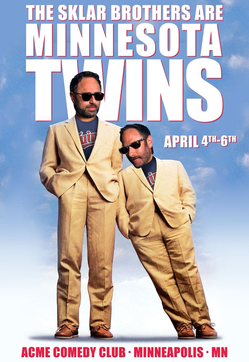 Alright Twin Cities! Who’s comin out to see us at one of the best comedy clubs on the planet <a href="/AcmeComedyCo/">Acme Comedy Company</a>  with the hilarious <a href="/NateAbshire/">Nate Abshire</a> and <a href="/wendymay/">wendymay</a> next weekend?!!!! 4/4-4/6 Get Tix here! acmecomedy.seatengine.com/events/84339