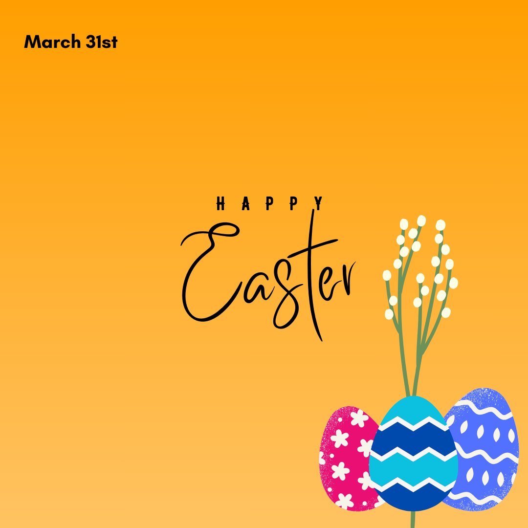 faithmocomd's tweet photo. It is said that Jesus Christ lay in the tomb and was resurrected on the third day; this is called Easter or Resurrection Sunday. May this commemoration inspire us to bring love and happiness into the world. Happy Easter to all who celebrate! https://t.co/Gx3vcxz7GY