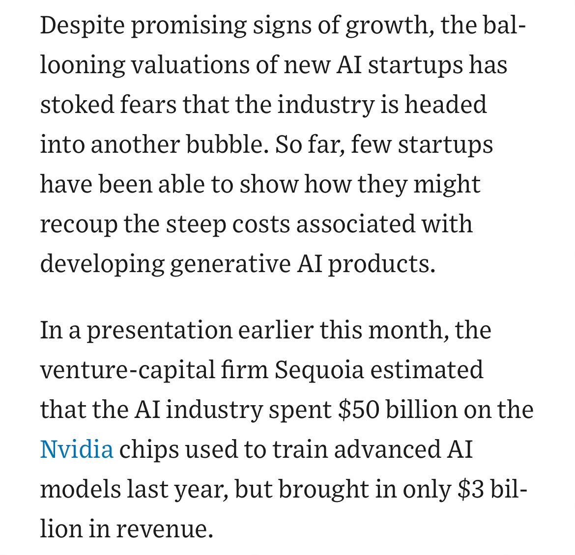 Wow! That’s a hell of a statistic. via @berber_jin1 @WSJ