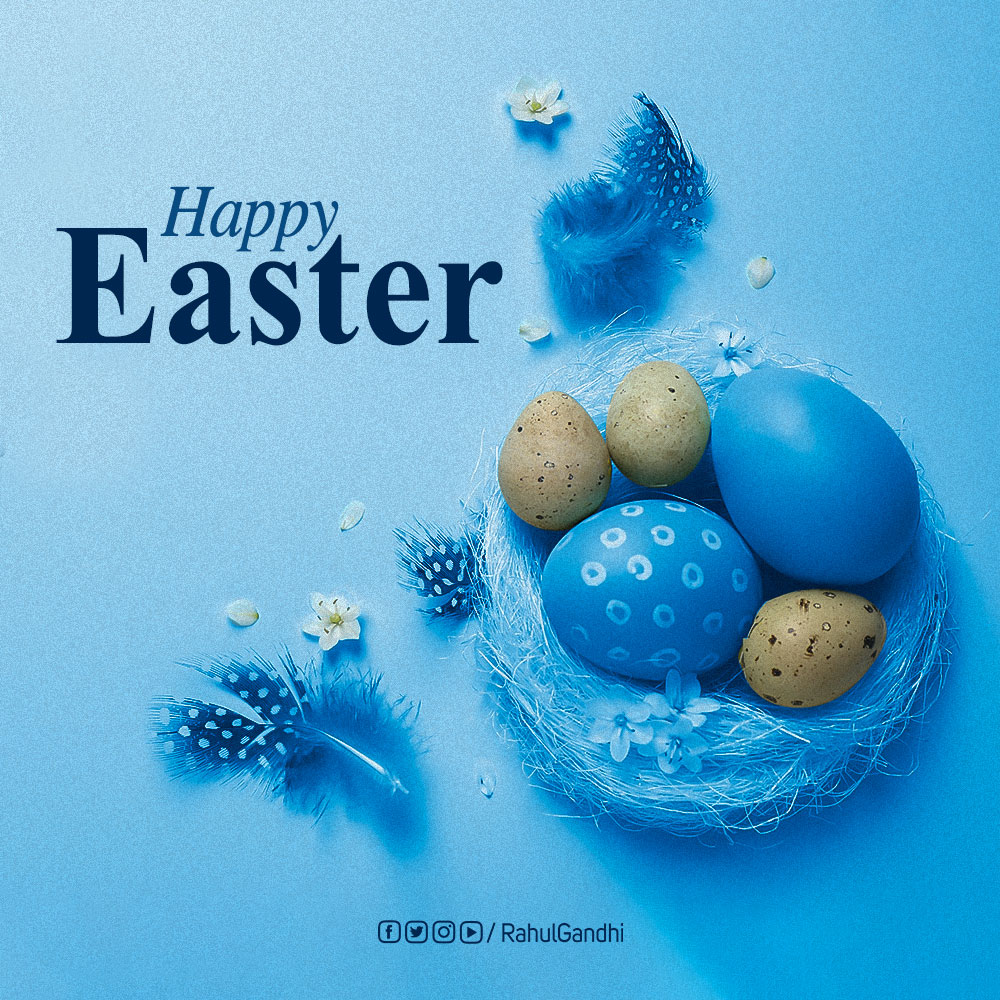 Greetings and best wishes to everyone on the joyous occasion of Easter. May this revered day bring new beginnings, hopes and harmony in your life.