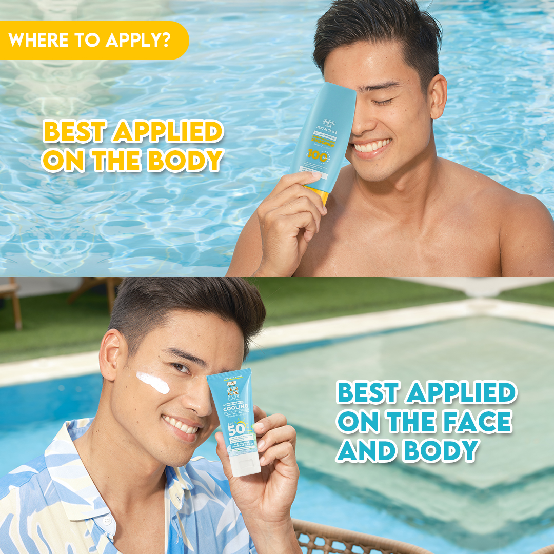 Need one? Or both? Know the difference of your #SuperFresh Niacinamide Sunscreens! 💙🩵 Available at @watsonsph or @smbeautyph stores and online! 🏄‍♀️ #SuperFreshSummer #SuperFreshMarco